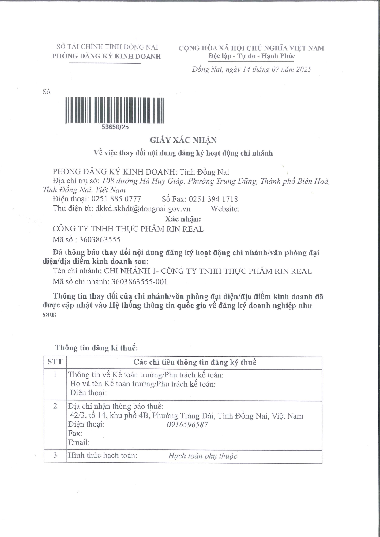 Hồ sơ pháp lý công ty